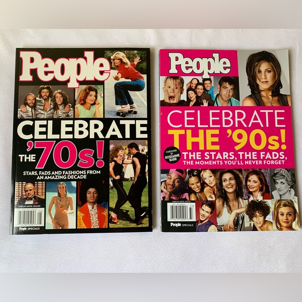 People Celebrate The 70s and 90s Magazines
